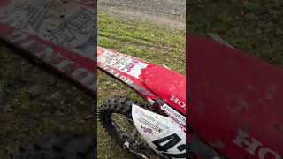 Honda Crf450r Rev limiter 😈😈😈 [upl. by Jareb]