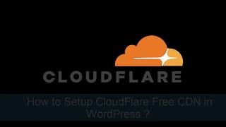 How to Setup CloudFlare Free CDN in WordPress  godaddy [upl. by Forsyth676]