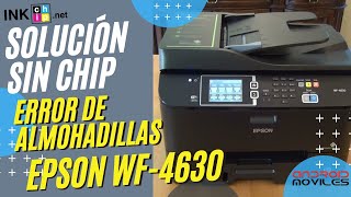 EPSON WF4630 con sistema de tinta adaptado SIN CHIP [upl. by Golda27]