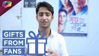 Shaheer Sheikh s Gift Segment [upl. by Yelrebmik]