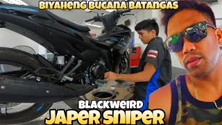 PAGHAHANDA SA SOWEIRD SNIPER NI JAPER SNIPER PA BIYAHENG MANILA BATANGGAS LAND TRAVEL [upl. by Laflam]