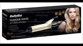 BaByliss 2289U Glamour Waves Curling Tong Review [upl. by Drallim]