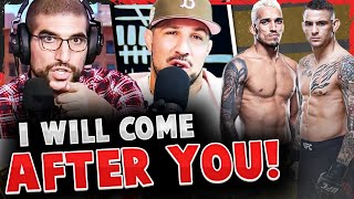 Ariel Helwani GOES OFF on Brendan Schaub for LYING about him Dustin Poirier vs Charles Olivera [upl. by Blanchette600]