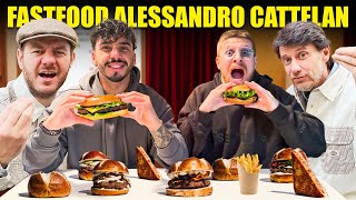 PROVIAMO IL FASTFOOD SEGRETO DI ALESSANDRO CATTELAN A MILANO  SINCERAMENTE SIAMO MOLTO PERPLESSI [upl. by Octavian]