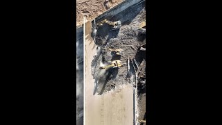 Overpass Demolition with Ground Level Demo [upl. by Gradey]