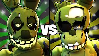 SPRINGTRAP vs SCRAPTRAP Five Nights TD [upl. by Lydon]