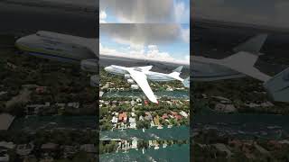 Impossible Flying Low Antonov AN 225 [upl. by Georgine]