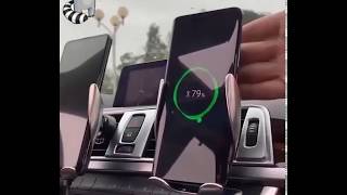 Support Universel de Voiture 360° avec Chargeur Sans Fil Qi Intégré chez Trend Corner [upl. by Paxton]