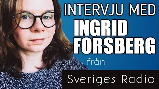 Radio på lätt svenska  Intervju med Ingrid Forsberg från Sveriges Radio  LIVE [upl. by Anicnarf642]