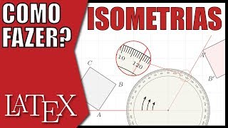 ISOMETRIAS em TikZ [upl. by Navap]