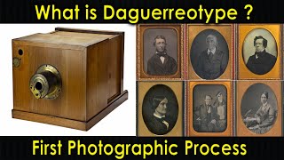 What is Daguerreotype  Daguerreotype  History Of Photography  Daguerre  Purushotam Academy [upl. by Rairb]