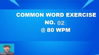 700 Common Words Dictation  Exercise No02  80 WPM Shorthand Dictation Muhammad Riaz Stenographer [upl. by Regan441]