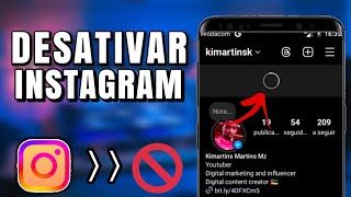 Como desativar Instagram 2024 actualizado [upl. by Elata]