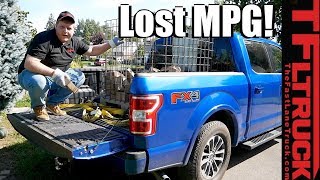 Ford F150 How Much MPG Do You Lose When Hauling Max Load [upl. by Teemus716]