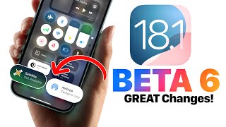 iOS 181 Beta 6  New Features and Changes [upl. by Lisetta452]