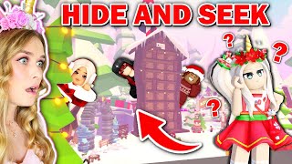 Hide And Seek NEW Christmas Map In Adopt Me Roblox [upl. by Alex]