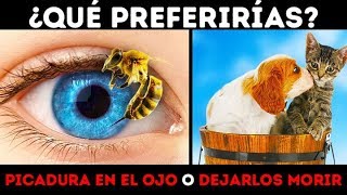 ¿QUÉ PREFERIRÍAS 15 ACERTIJOS Y DECISIONES QUE TE HARÁN SUDAR [upl. by Aihsoem]