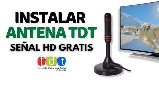 Como Instalar Antena TDT 2024 [upl. by Amado560]