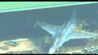 Japan Tsunami 2011 New Footage showing Jets in Mud 17 March 2011 [upl. by Craven445]