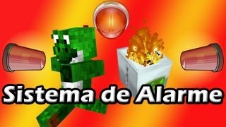 Minecraft com Mods  Sistema de Alarme  EP52 [upl. by Animrac]