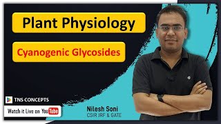 Cyanogenic Glycosides  Secondary Metabolites  CSIR NET  Nilesh Soni [upl. by Amek]