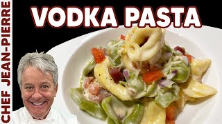 The Best Vodka Pasta Recipe  Chef JeanPierre [upl. by Ahsekal183]