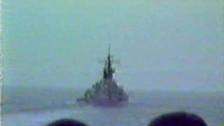 USS Missouri 16 inch fire summer 1987 [upl. by Sierra]