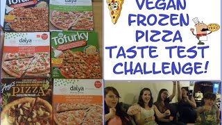 Taste Test Challenge  Vegan Frozen Pizzas [upl. by Maggio]