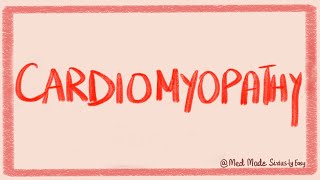 Cardiomyopathies Dilated Restrictive Hypertrophic Cardiac Pathology [upl. by Irma]