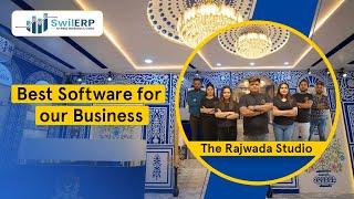 Customer Success Story The Rajwada Studios journey with SwilERP getswilerp invoice testimonial [upl. by Etnaihc940]