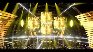 Skrillex  Super Sonic Virtual Light Show [upl. by Hauck]