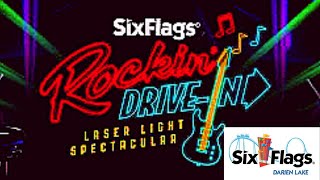 Rockin Drivein Laser Light Spectacular 2021  Six Flags Darien Lake  Darien NY FULL SHOW [upl. by Prevot]