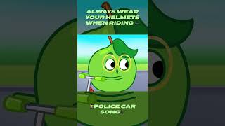 Stay Safe ⛑ Police Car Song amp Nursery Rhymes for Kids 👮‍♂️😻 PURR PURR [upl. by Guss]