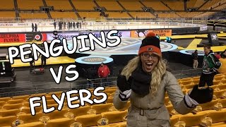 VLOG NHL Stadium Series Penguins vs Flyers [upl. by Azal]