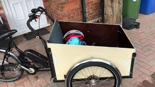 Christiania Cargo Tricycle with Electric Conversion walkaround [upl. by Mihar]