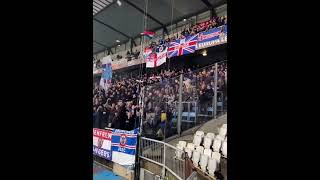 Rangers fans vs Malmo casual football rangers malmö europaleague [upl. by Princess]