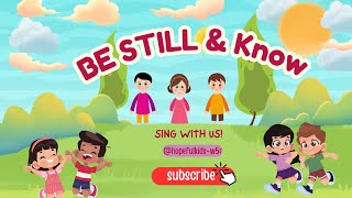 Discover CALMING Bible Songs for Kids with Psalm 4610 [upl. by Nylodnewg]