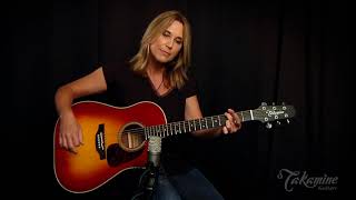 Takamine CP6SSDC Demo by Linda Taylor [upl. by Risley]