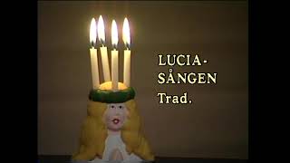 Luciasången  från Sånger med tecken [upl. by Ahsiugal]