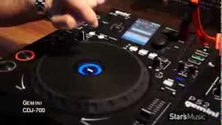 Gemini CDJ700 DJPlayer Controller [upl. by Surdna]