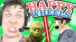 SHUT UP YODA  Happy Wheels [upl. by Kcaj]