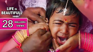 Ear Piercing Ceremony Life Is Beautiful magadhi  Pavidanya earpiercing earpiercings kathukuthu [upl. by Elenaj]