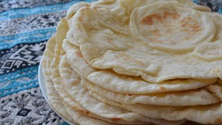 Lebanese Flatbread  Quick  No knead  Vegan [upl. by Marnie]