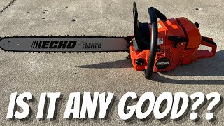 ECHO CS590 Timberwolf 24” Chainsaw Review [upl. by Coveney]