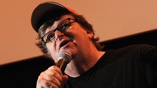 Michael Moore Hits Rush Limbaugh With Bitch Tweet [upl. by Edna]