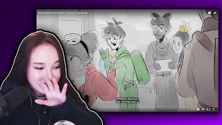 TinaKitten REACTS to BABUSHKA The Movie  Among Us Animatic [upl. by Golightly]