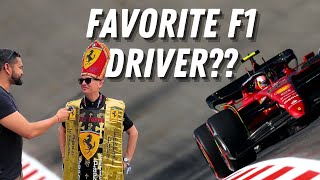 F1 Fans Reveal Their FAVORITE Drivers at the US Grand Prix [upl. by Ecnaret]