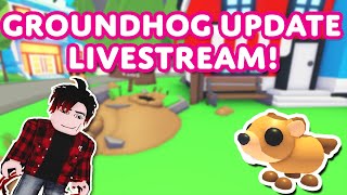 🐹The GROUNDHOG UPDATE Is Here ✨ Raising A Groundhog Pet ⚔️ Building With The New Packs Adopt Me [upl. by Rawdin972]