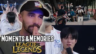 REACTING TO Moments amp Memories  Worlds 2022 REACTING FIRST TIME TO LEAGUE OF LEGENDS [upl. by Miran]