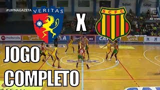 Uninassau 58 x 74 Sampaio Basquete  LBF 010418  JOGO COMPLETO [upl. by Deva]